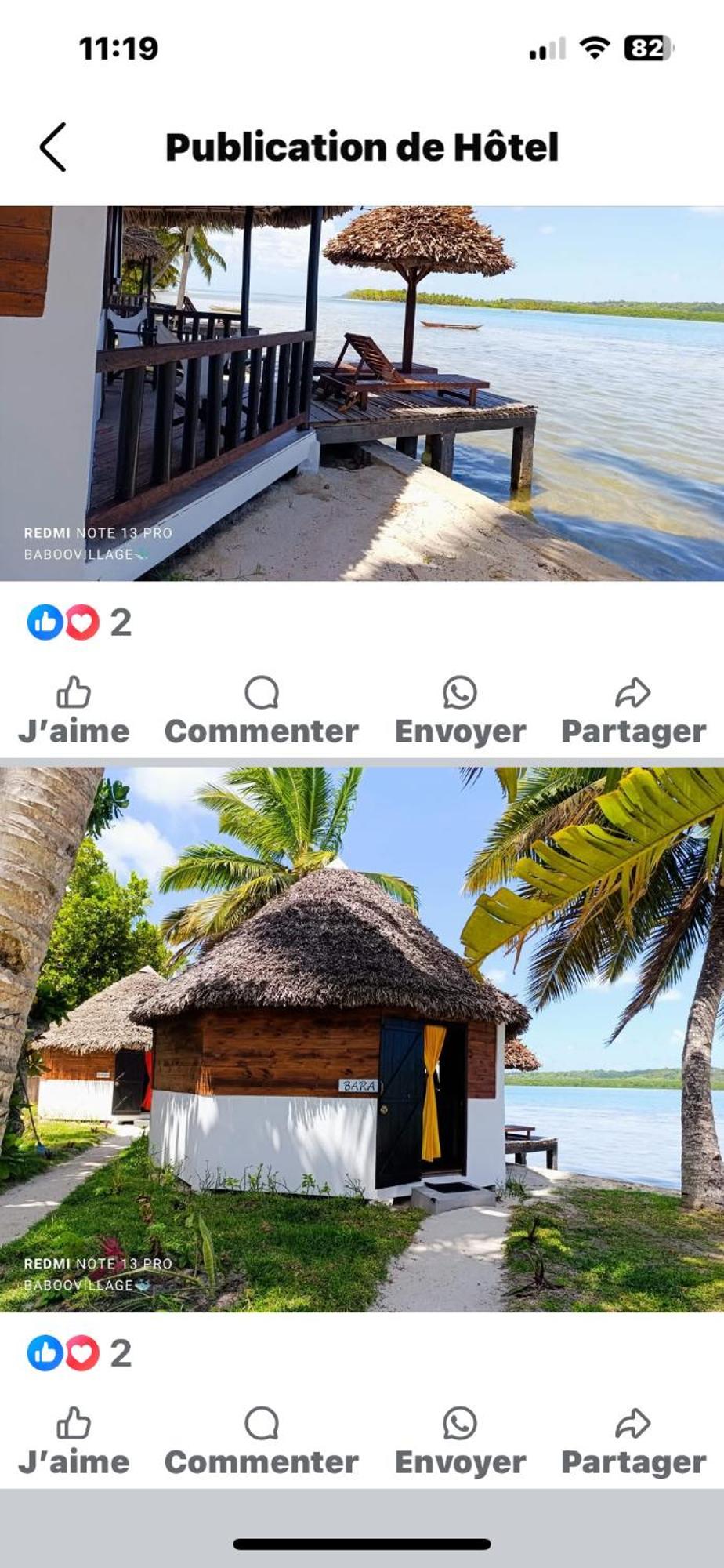 L Hippocampe Hotel Маруанцетра Екстериор снимка
